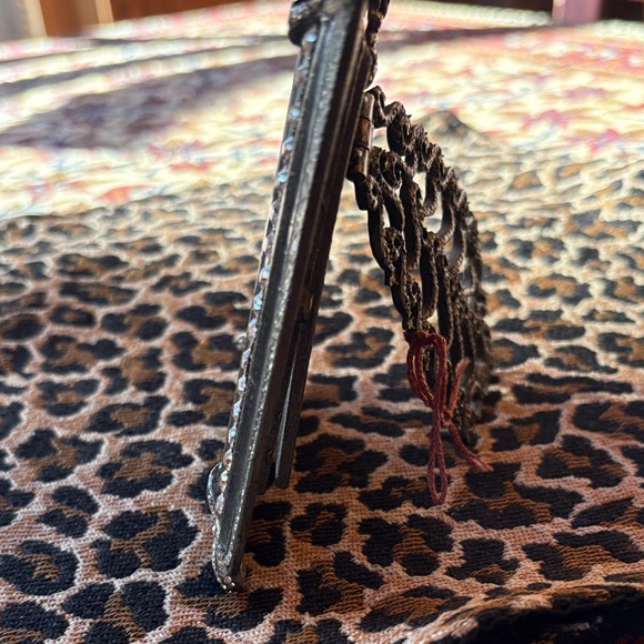 Jay Strongwater Crystal-Accented Pewter Frame - Picture 3 of 8